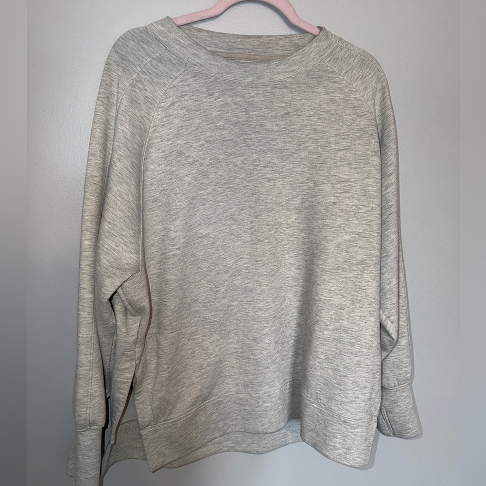 Abercrombie YPB Neo-Knit Legging Friendly Crew Sweatshirt